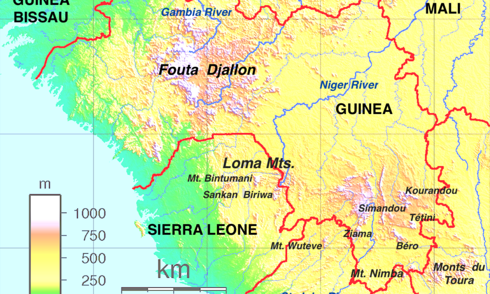 Guinea_Highlands_map
